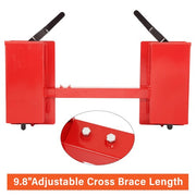 DURAFORCE 4000lb Skid Steer Quick Tach Conversion Adapter Attach w/ Adjustable Cross Brace