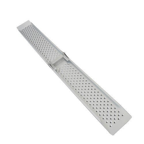 DURAFORCE Motorcycle Aluminum Folding Loading Ramp 600 lbs ATV UTV Tractors Quads 76"×8.3"