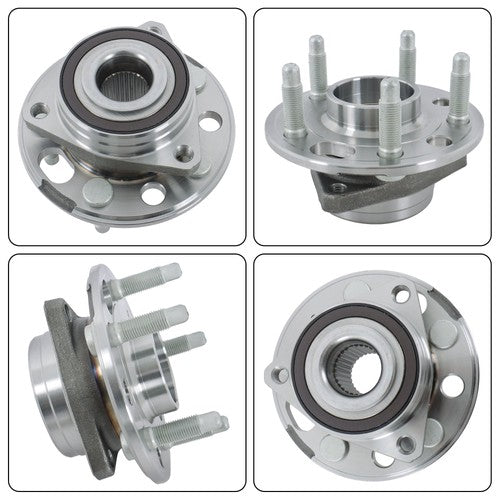 DURAFORCE 2 Pcs Front Wheel Bearing Hub For Chevy Equinox Buick Regal GMC Terrain 513288