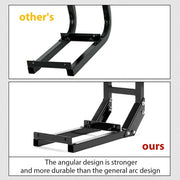 DURAFORCE For EZGO Medalist/TXT 1995-UP Golf Cart Black Rear Flip Seat Kit W/ Grab Bar