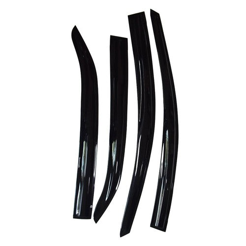DURAFORCE For 2014-18 Toyota Corolla Mugen Style Window Visors Sun Rain Guards Vent Shade