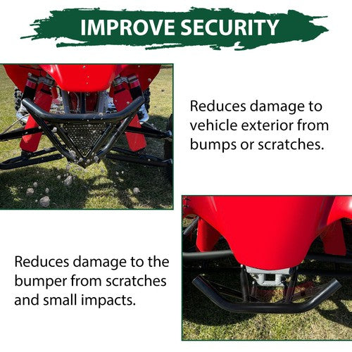 DURAFORCE Front Bumper For Honda TRX400X 2009-2014 TRX400ER 2006-2014 TRX450R 2006-2012