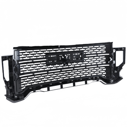 For 2020-2023 GMC Sierra 2500HD 3500HD Front Bumper Grille+Hood Trim Molding