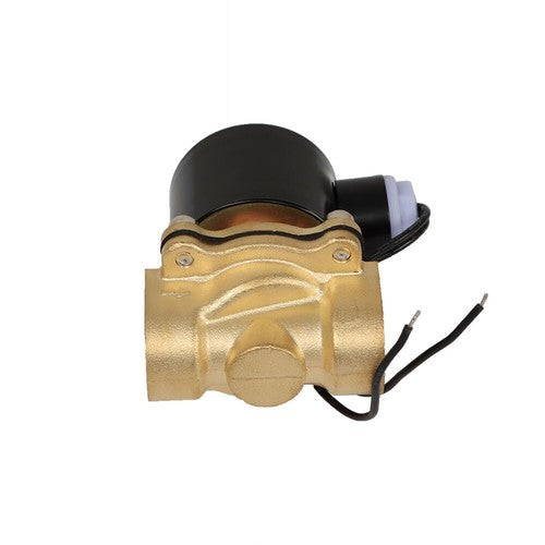 DURAFORCE 3/4” 12V Air Water N/C Gas Oil Normally Closed Electric Solenoid Valve DC DN20