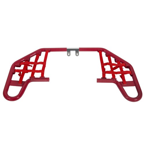 DURAFORCE For Yamaha Warrior 350 YFM350X 1987-2004 Aluminum Nerf Bars Red bar Red nets
