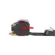 DURAFORCE 3 Point Seat Belt Retractable Black Shoulder For Jeep CJ YJ Wrangler 1982-1995