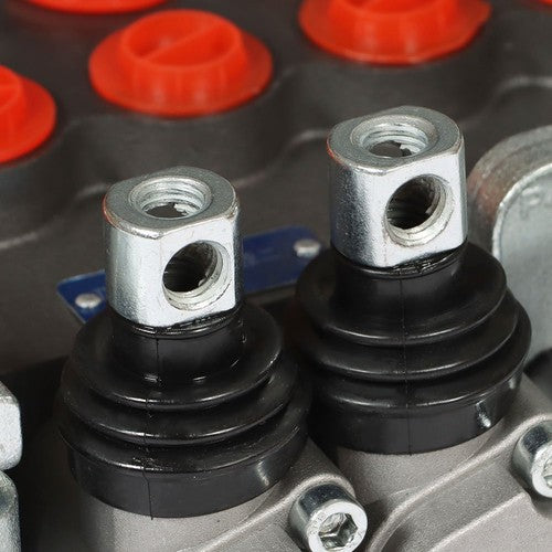 DURAFORCE Hydraulic Backhoe Directional Control Valve w/ 4 Joysticks 6 Spool 11 GPM