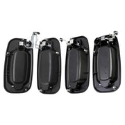 DURAFORCE 4Pcs Painted Outside Door Handles W/O Keyhole For Silverado Tahoe Sierra 99-06
