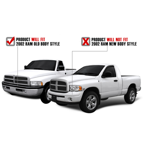 DURAFORCE For 98-01 Dodge Ram 1500 2002 2500 3500 Dashboard Cover Cap Bezel Overlay Black