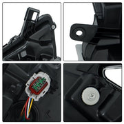 DURAFORCE Fit For Nissan Maxima 2019 2020 2021 Front LED 1 Pair Headlights Assembly Set