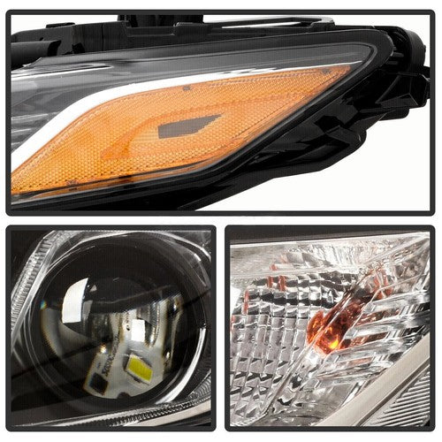 DURAFORCE Headlight RH W/Bulb For 2018-2024 Toyota Camry SE LE Passenger Side 8111006C40