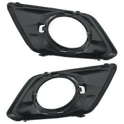 DURAFORCE Pair For 2014 2015 2016 Nissan Rogue Clear Fog Lights Lamp w/Bulb +Switch +Bezel