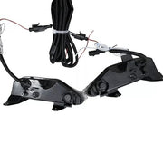 DURAFORCE 4PCS LED Double Color Fog Lights Turn Signal for 2014-2020 for Infiniti Q50