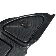 DURAFORCE For Club Car Precedent Golf Cart Carbon Fiber Dash With Locking Doors 2008.5+ US