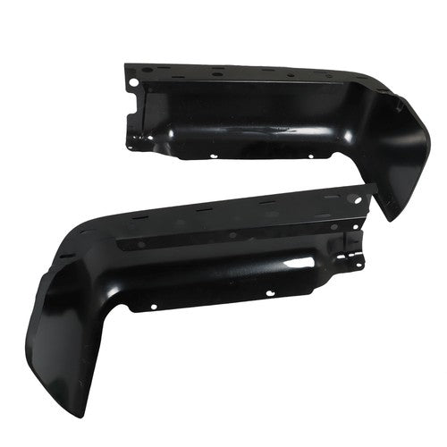 DURAFORCE Rear Bumper Ends For Ford F150 2009-2014 Primered Steel Set Black Pair LH RH