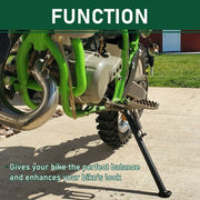 DURAFORCE For KX 65/RM 65 Bolt on kickstand for Kawasaki KX65 dirt bikes 2000-2021