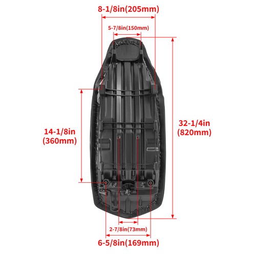 Yamaha Raptor 350 YFM350R 2004-2013 Complete Seat Plastic for