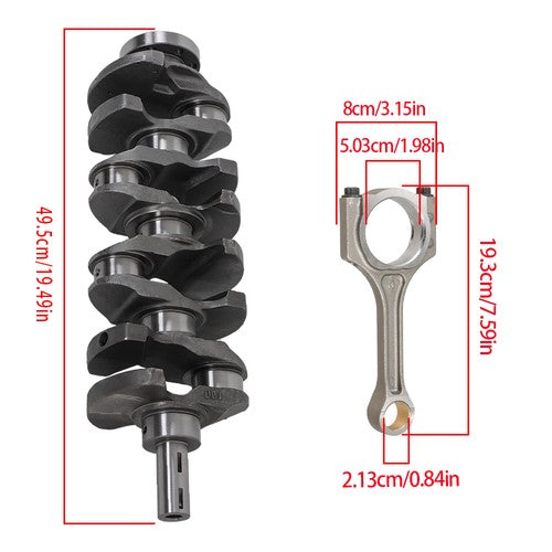 DURAFORCE For Hyundai 11-15 Tucson/2012 Santa Fe/09-18 Sonata Crankshaft & Connecting Rods