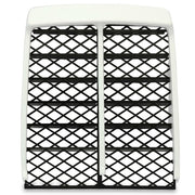 DURAFORCE For Yamaha Banshee 350 YFZ350 1987-2006 White Radiator Cover + Mesh Grill