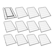 DURAFORCE 16 Panels 40 x 27 inch Dog Playpen Crate Fence Pet PlayPen Exercise Cage