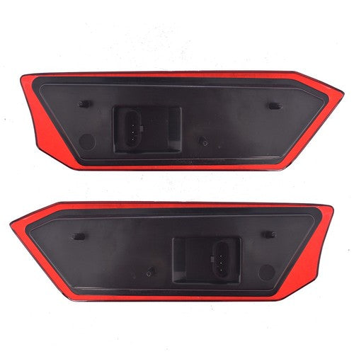DURAFORCE For Polaris RZR Turbo 1000 XP 900 S 2014 Pair Red 2412341 ATV Tail Lights