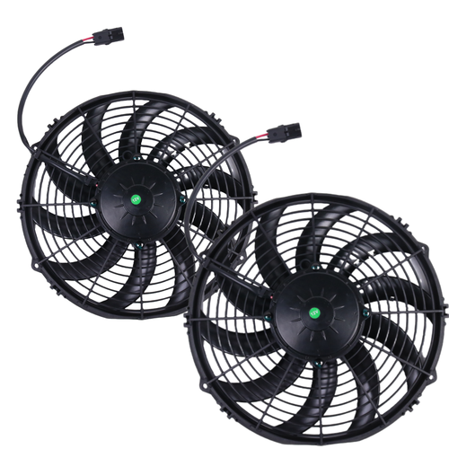 DURAFORCE 2X Condenser Fan 12V 78-1560 781560 for Thermo King Tripac and Evolution APU