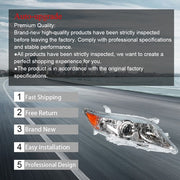 DURAFORCE Front Headlights Headlamps For Toyota Camry LE XLE 2010-2011 RH Side Clear Lens