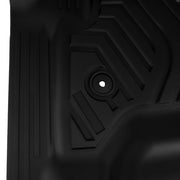 DURAFORCE Car Floor Mats Liner for Chevy Silverado Sierra Crew Cab 14-19 Front & 2nd Row
