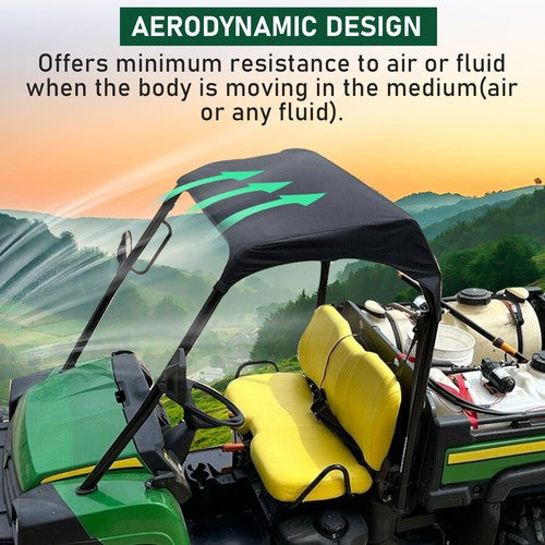 DURAFORCE Gator OPS system Soft Roof Soft Top For John Deere HPX & XUV