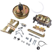 DURAFORCE 8" Brake Booster Conversion Kit for 1960-1966 Chevy C10 C20 Zinc Disc/Drum Valve