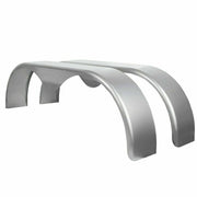 DURAFORCE Pair of Tandem Axle Trailer Fenders Teardrop For 13" 14" 15" Enclosed Trailers