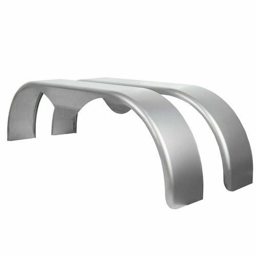 DURAFORCE Pair of Tandem Axle Trailer Fenders Teardrop For 13" 14" 15" Enclosed Trailers