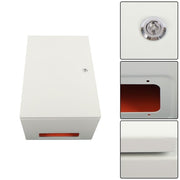 DURAFORCE Electrical Enclosure Box 24x16x12'' Carbon Steel IP65 Steel Electrical Box