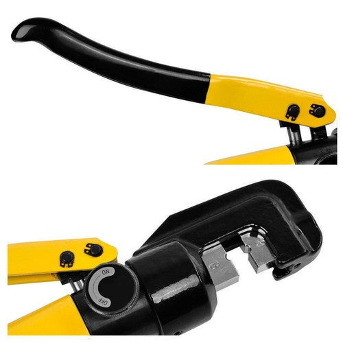 DURAFORCE 6 MT Hydraulic Wire Battery Cable Lug Terminal Crimper Crimping Tool/w 8 Dies