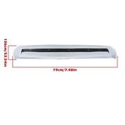 DURAFORCE For Toyota Tundra 2014-2021 Chrome Front Upper Hood Bulge Grille Trim Molding
