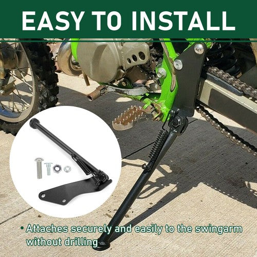 DURAFORCE For KX 65/RM 65 Bolt on kickstand for Kawasaki KX65 dirt bikes 2000-2021