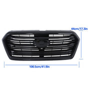 DURAFORCE For Subaru Ascent 2019-2022 Gloss Black Plastic Front Upper Center Mesh Grille