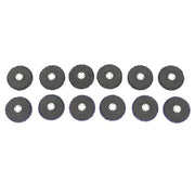 DURAFORCE Diamond Grinding Discs for Metal and Wood 12 Pack: 4 x 5/8" (6 Black, 6 Purple)