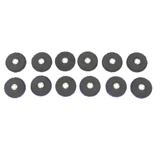 DURAFORCE Diamond Grinding Discs for Metal and Wood 12 Pack: 4 x 5/8" (6 Black, 6 Purple)