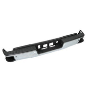 DURAFORCE Chrome Rear Step Bumper Assembly For Chevy Silverado GMC Sierra 1500 2014-2018