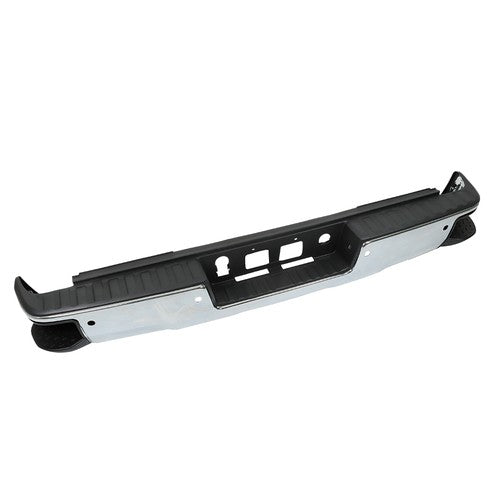 DURAFORCE Chrome Rear Step Bumper Assembly For Chevy Silverado GMC Sierra 1500 2014-2018