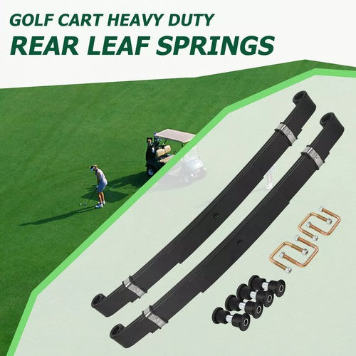 DURAFORCE For EZGO TXT Golf Cart Heavy Duty Rear Leaf Springs 3-Leaf 1996-2013 #74207-G01