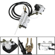 DURAFORCE For Go-kart Fast Ship ATV Rear Hydraulic Brake Caliper Assembly+Disc Rotor Kit