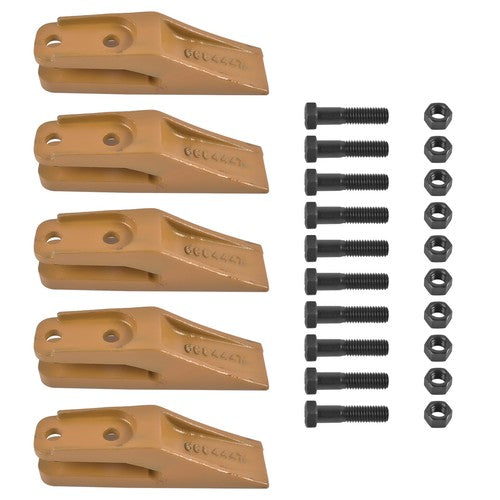 DURAFORCE 6684447 Skid Steer Bucket Unitooth Trenching Bucket Teeth for 5/8" Bucket Lip