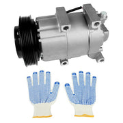 DURAFORCE A/C Compressor with Clutch For Hyundai Accent Kia Rio 1.6L l4 GAS DOHC 2018-2019