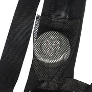 DURAFORCE 4 Pack ATV Seat Belt Harness 4 Point 2" Padded Black For Polaris RZR XP S 4 1000