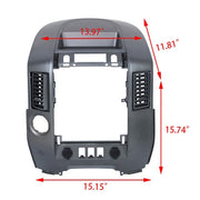 DURAFORCE ABS Center Dash Radio Ac Bezel Instrument Panel Lid For 04-06 Titan Armada XE SE