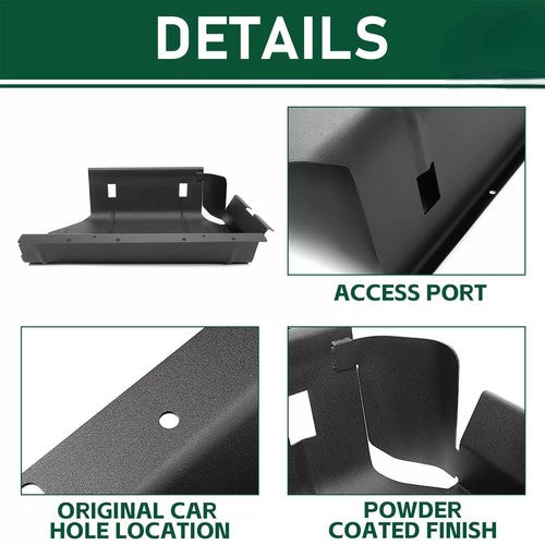 DURAFORCE For 87-1995 Jeep Wrangler YJ with 15 or 20 Gallon Fuel Gas Tank Skid Plate Guard