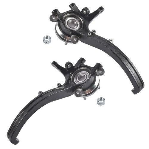 DURAFORCE 2Pcs Front Steering Knuckle Wheel Hub Bearing Assys For Hyundai Sonata 2002-2005