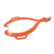 DURAFORCE Heavy Duty Claw Hook 2 Claw Timber Log Lifting Tongs For Lumber Skidding 32 Inch